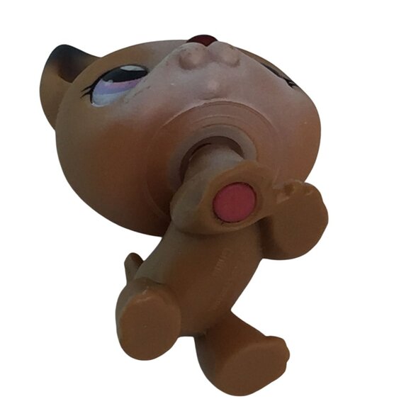 Littlest Pet Shop LPS #1205 Basset Hound #112 German Shepherd Puppy Dog Figures - Picture 6 of 14